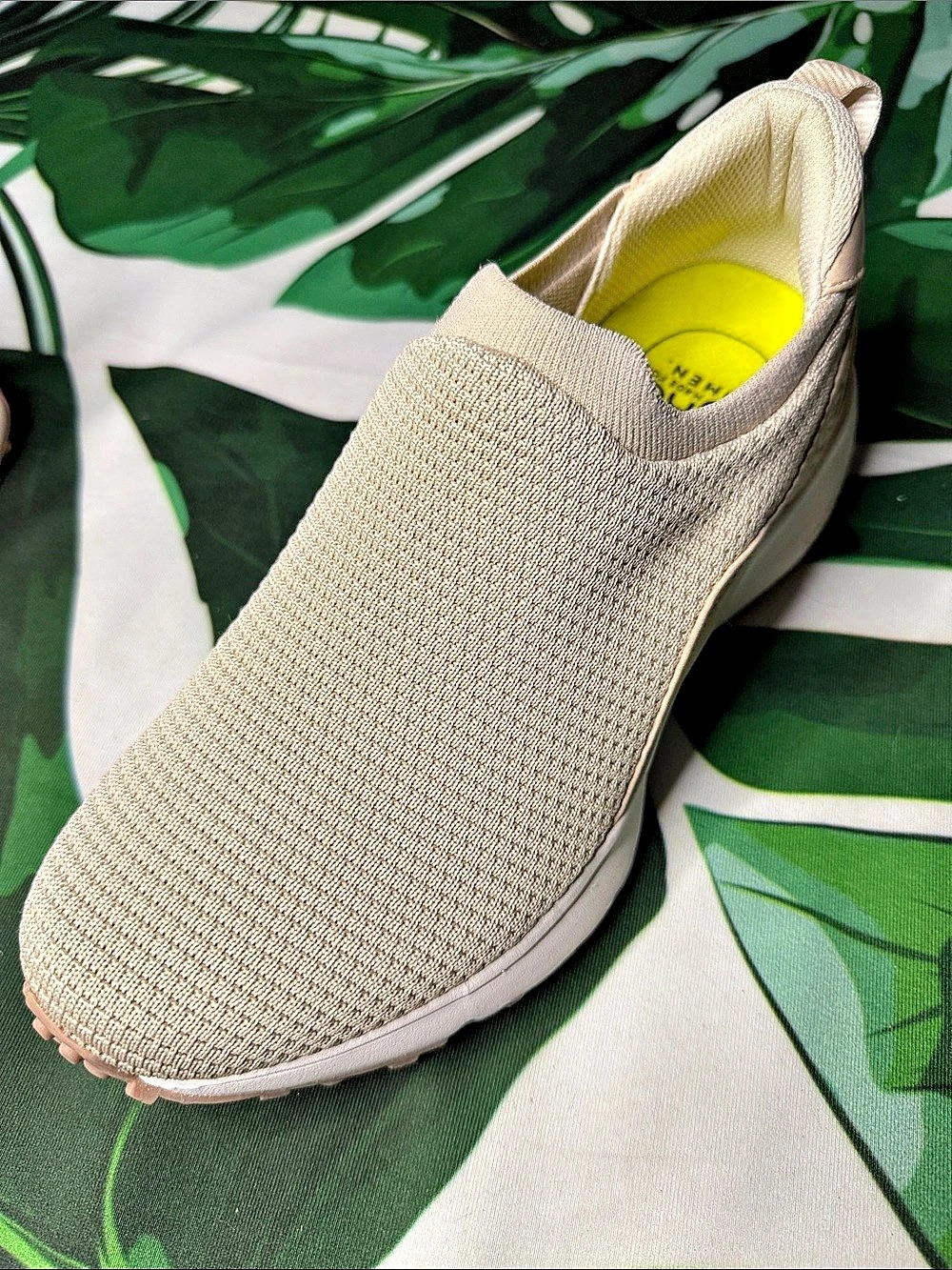 Ryka Rio Bravo Beige Slip-On Sneakers